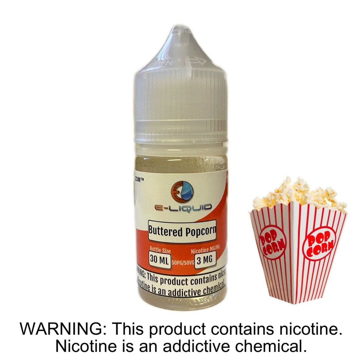 Buttered Popcorn E-Liquid E-Liquid.com Buttered Popcorn E-Liquid E-Liquid.com