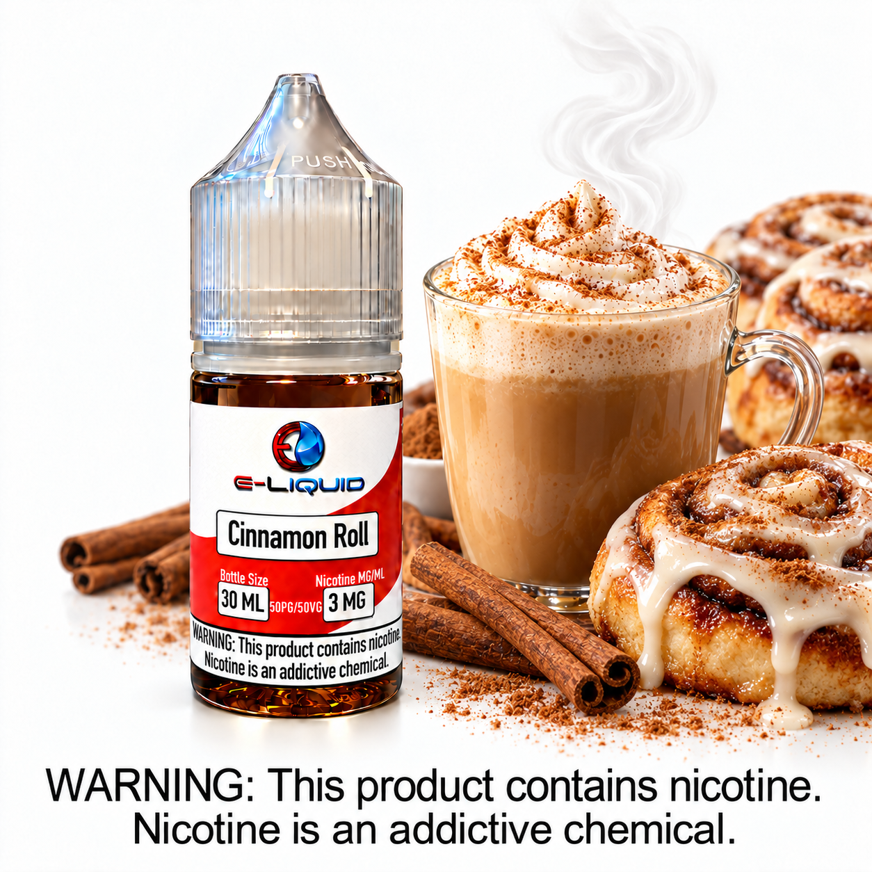 Cinnamon Roll E-Liquid